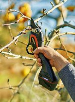 Leichtgewicht: Die C3X-Astschere von Pellenc aus Aluminium.