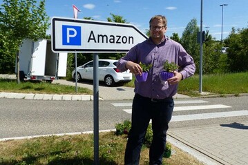 Benedikt Schradi, Geschftsfhrer der Schradi Garten- und Landschaftsbau GmbH.