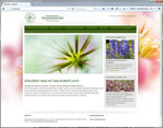 Screenshot Stauden-Website: Der neue Internetauftritt der Website www.stauden.de, übersichtlich und unterhaltsam.