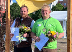 Den zweiten gesamtnorddeutschen Platz belegten David Suckow und André Hamer von der Natura Gartengestaltung GmbH aus Lütjenburg, Schleswig-Holstein.
