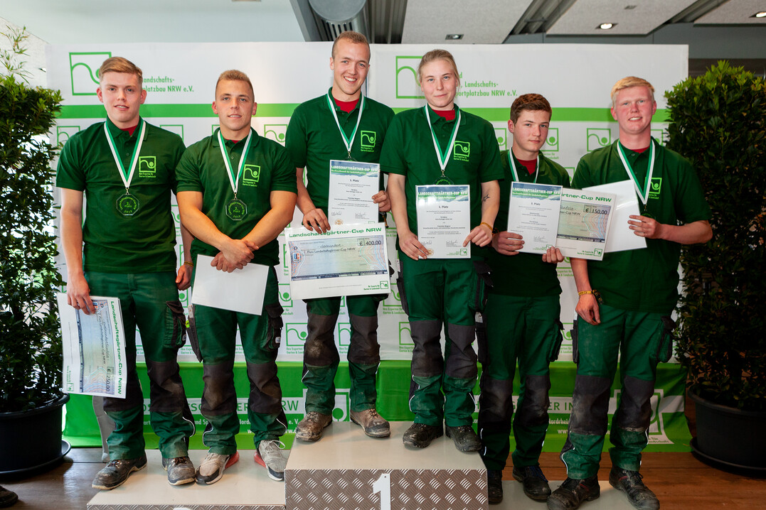 LandschaftsgärtnerCup geht an Till Wirtz und Franziska Wagner DEGA