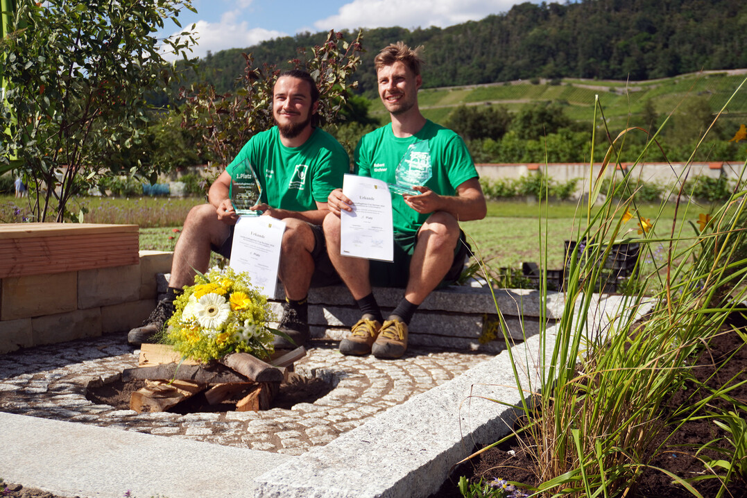 Robert Kirchner und Yannik Ebertgewannen in Pillnitz