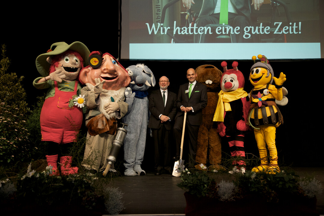 Dr. Karl Schrmann wird im Maximilianpark Hamm feierlich in den Ruhestand verabschiedet