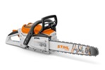 Die STIHL MSA 300 ist die derzeit stärkste Akku Motorsäge im Markt. Mit ihrer
schmalen Bauform, einer hervorragenden Balance und dem wirkungsvollen
Antivibrationssystem punktet sie auch in Sachen Ergonomie und schont die Kräfte des
Anwenders.