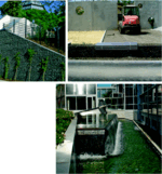 Dicke Referenzmappe: Möwenpick-Hotel in Hamburg (re.), Glamorgan-Barracks in Duisburg und Verwaltungsgebäude der Zentralen-Zweiradeinkaufsgenossenschaft (ZEG) in Köln (u.)