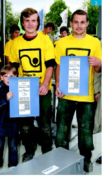 3 Jonas Rombach (links) und Christopher Bäuerle gewannen in Baden-Württemberg