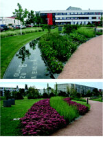 Aufgewertete „Platte“: Erster Preis für eine Großsiedlung in Hoyerswerda, wo neue Freiräume das Wohnen in der Plattenbausiedlung attraktiver machen sollen.