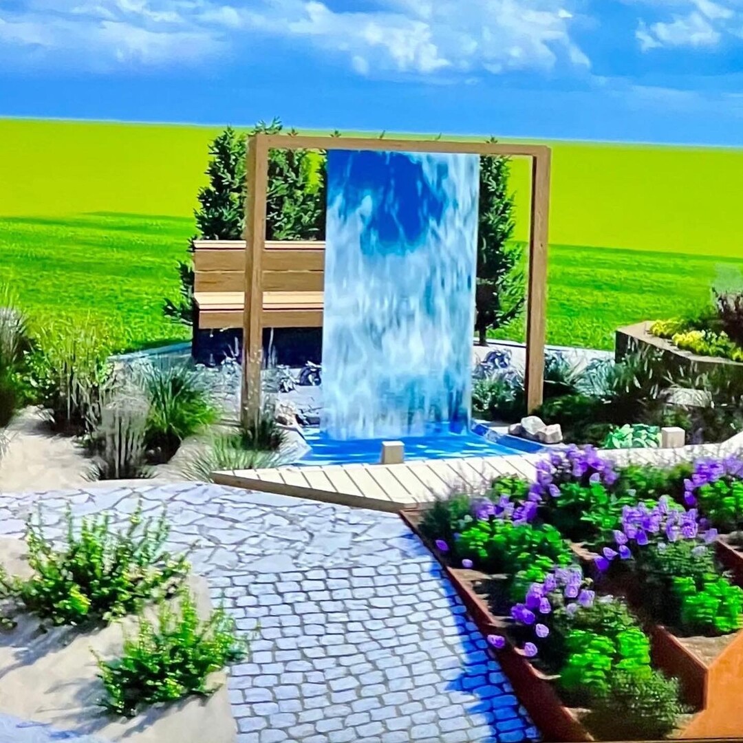 Dieser Garten von Kati Veski war die Wettbewerbsaufgabe.