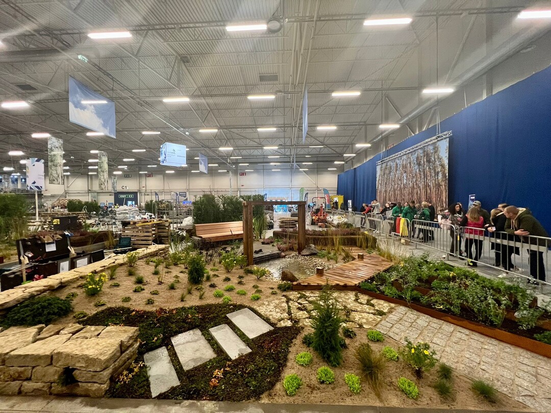 So sah der Garten von Team Deutschland zum Abpfiff