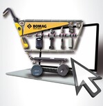 Der neue Onlineshop bietet Ersatzteile direkt von Bomag