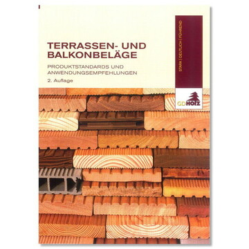 Die 2. Auflage der Broschre "Terrassen- und Balkonbelge - Produktstandards und Anwendungsempfehlungen" wird gerade berarbeitet. Die 3. Auflage soll noch in diesem Herbst erscheinen.