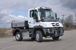 Komplett neu gestaltet wurden der kleinste Unimog U 216 sowie sein größerer Bruder U 218. Sie ersetzen den bisherigen U 20. Gemeinsam mit den nächstgrößeren Modellen haben sie jetzt die großzügig verglaste Freisichtkabine.
