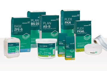 Das System Universal von strasser, der neuen Profimarke der quick-mix Gruppe fr den Fliesenleger, ist in neun von zehn Fllen ausreichend fr den Profi.