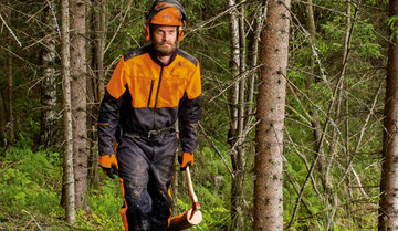 STIHL Qualitt im Einstiegssegment: Der neue Waldarbeitsanzug FUNCTION Univeral bietet hohe Sicherheit und Funktionalitt zu einem attraktiven Preis.