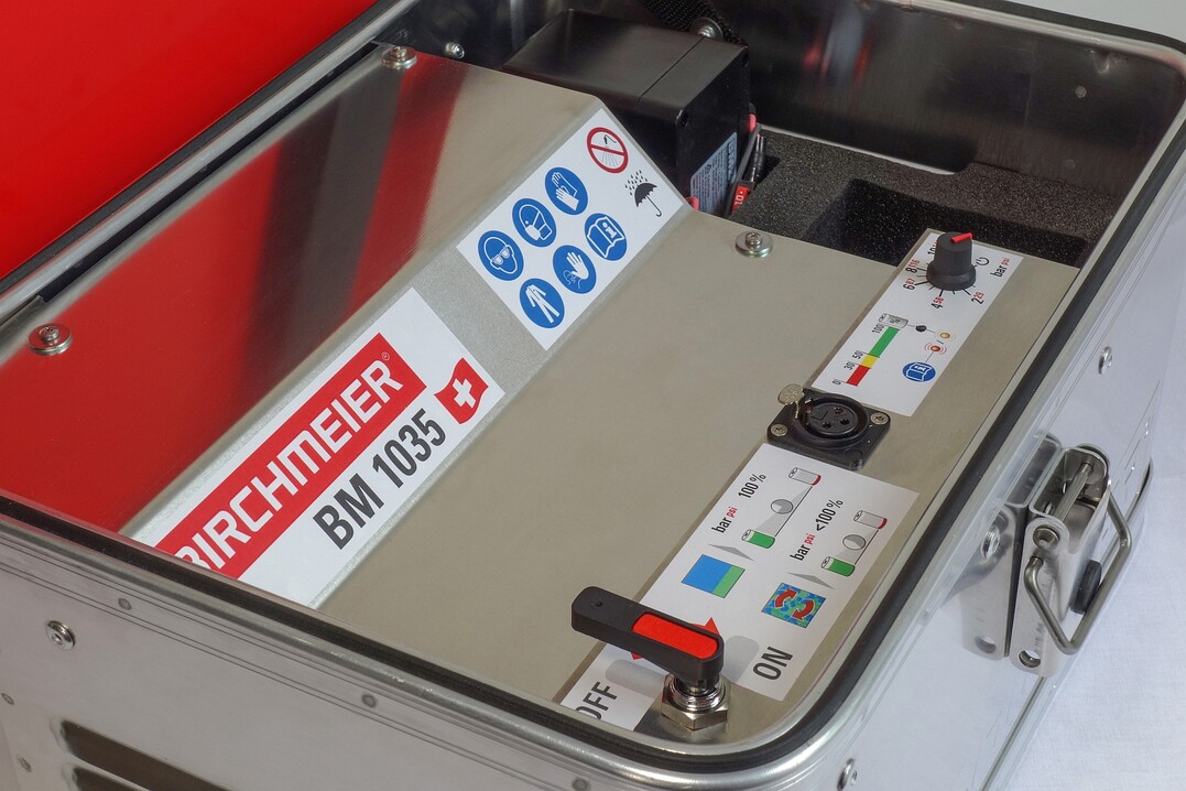 Bedienpanel der BM 1035