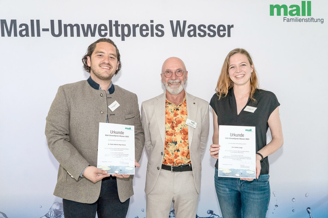 Auch 2025 verleiht die Mall-Familienstiftung wieder ihren Umweltpreis Wasser fr herausragende Abschlussarbeiten. (Mall GmbH)
