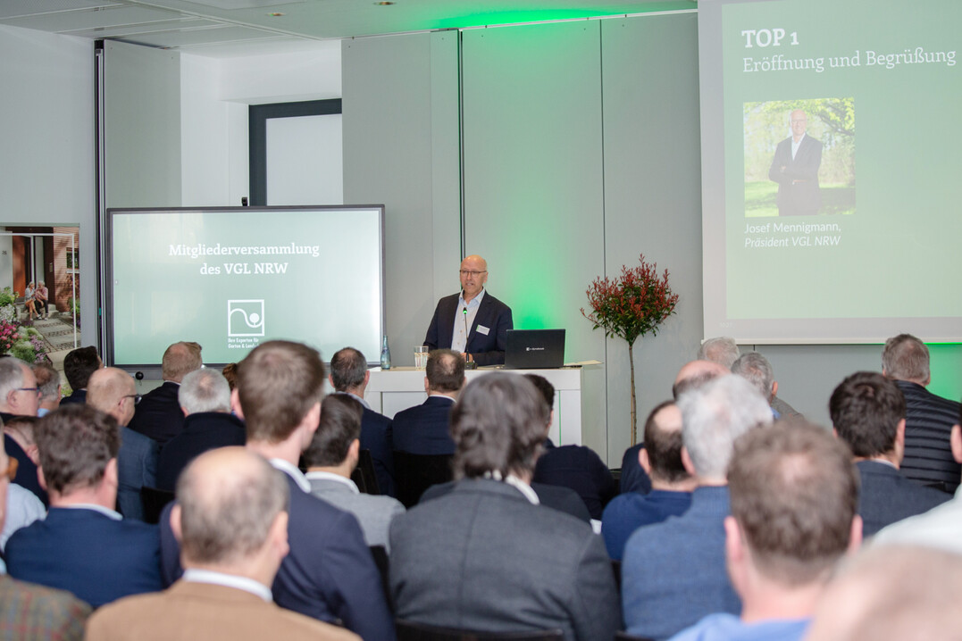 Die diesjährige Mitgliederveranstaltung des VGL NRW fand im Haus der Grüne Verbände in Oberhausen statt.