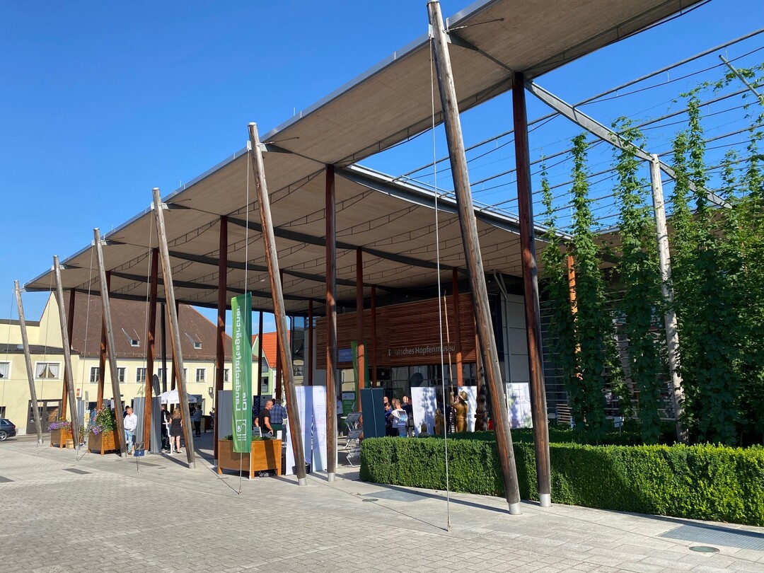 Stilvoller Rahmen: Mit dem Hopfenmuseum hatte der VGL eine gute Location fr seine erste Prsenzveranstaltung nach 2020 gefunden.