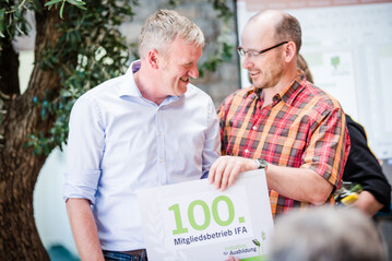 V.l.: Michael Middelhove und Albrecht Bhler
