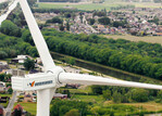 Die Windturbine von Vandersanden wird 10.000 MWh an grünem Strom erzeugen.