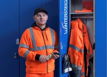 Auch die Stadt Neumnster in Schleswig-Holstein vertraut auf die Trocknungsschranksysteme von WINTERSTEIGER fr die Mitarbeiter von der Grnflchen-Pflege, Straen- oder Kanalreinigung und Mllabfuhr.