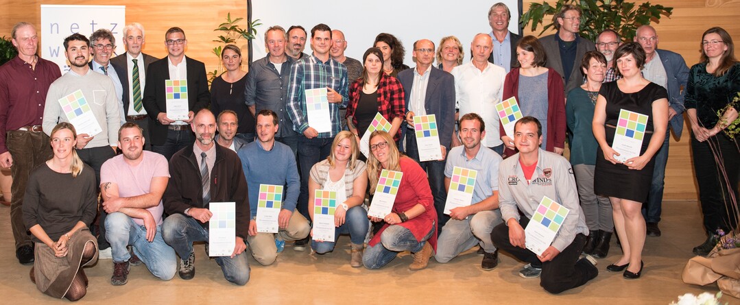 Die Teilnehmer mit Referenten und Netzwerkpartnern