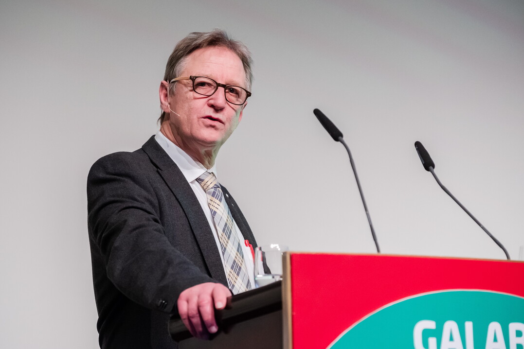 Prof. Gerd Helget von der Hochschule Geisenheim ist Teil der Fachjury fr den Projektwettbewerb.