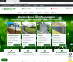 Zäune und Service online ordern.