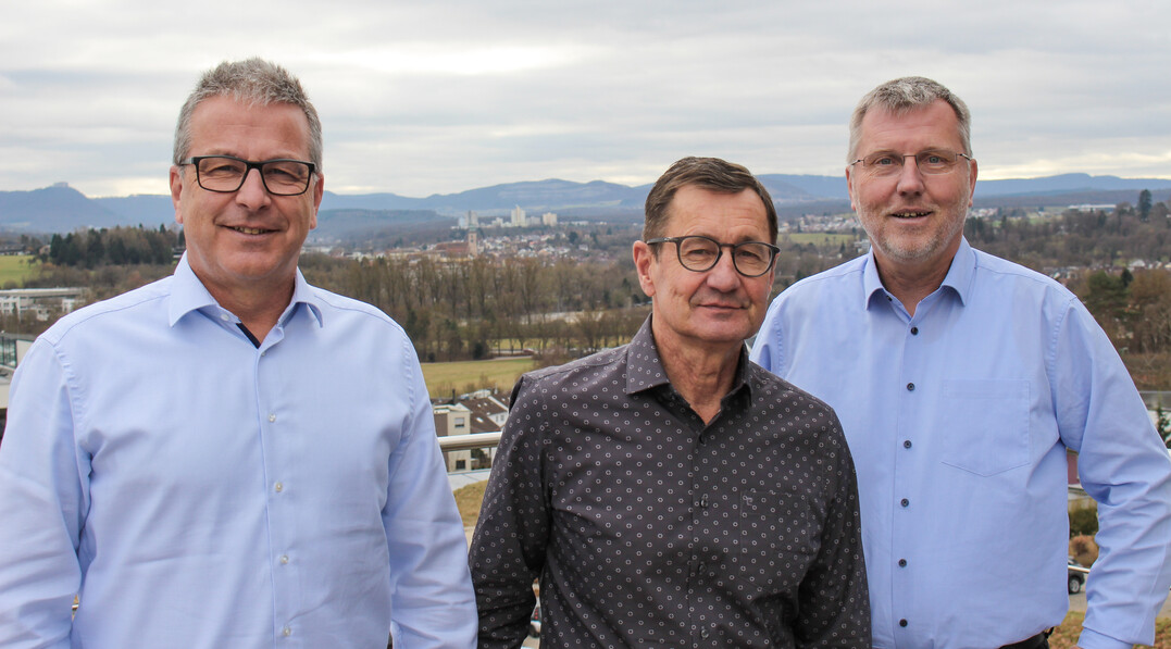 Die ZinCo Geschäftsführer Ulrich Schäfer, Manfred Krüger und Dieter Schenk leben ihre Verantwortung fürs Unternehmen mit vollem Herz und Engagement weiter.